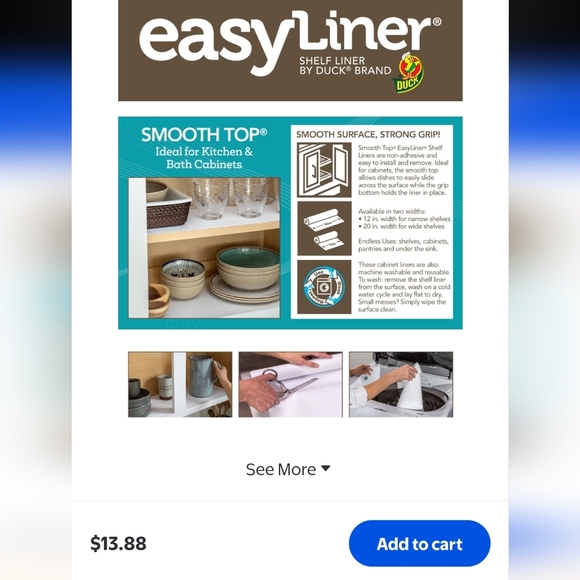 Contact drawer paper & Duck easy liner lot- 4 rolls - Picture 10 of 12